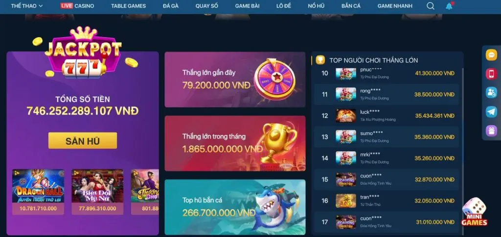 Ưu đãi độc quyền casino trực tiếp